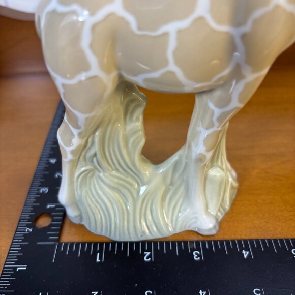 Vintage Giraffe Figurine Safari Animal Decor Spanish Ceramic Shelf Decor - Picture 14 of 15